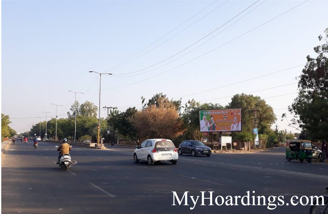 How to Book Unipole in Krishna Nagar Mode Madhuban Pali Road Jodhpur, Best Outdoor Advertising company Jodhpur